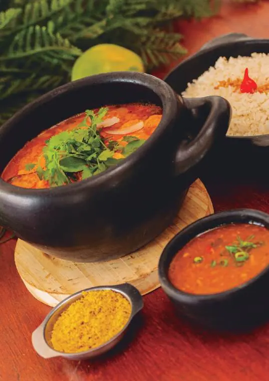 Moqueca de pirarucu ou pintado